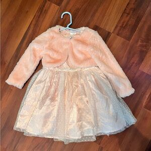 3T Easter Dress with matching shrug
